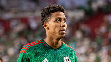 El jugador mexicano Ozziel Herrera.
