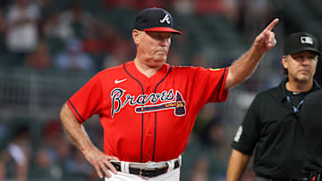 Atlanta Braves manager Brian Snitker