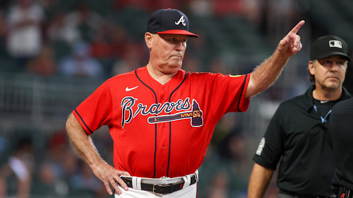Atlanta Braves manager Brian Snitker
