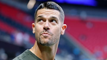 Carolina Panthers head coach Dave Canales