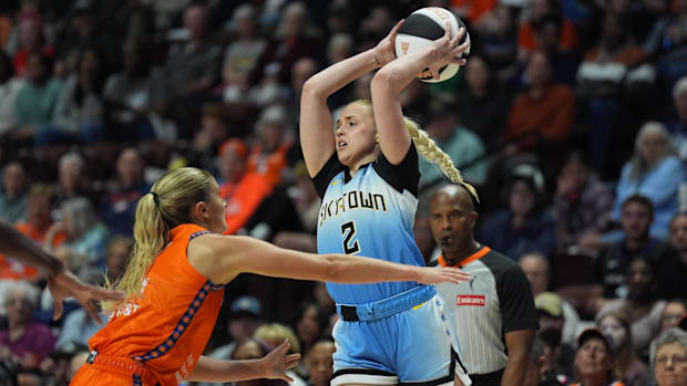 June 15, 2025; Chicago Sky v. Connecticut Sun. Mandatory Credit: David Butler II-Imagn Images