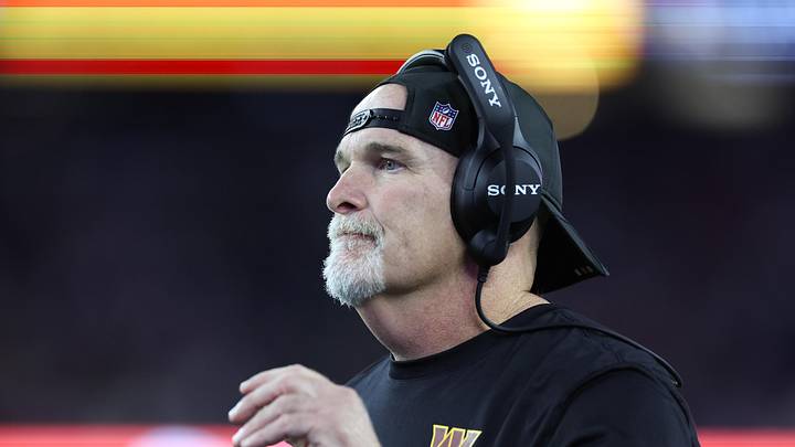 Washington Commanders head coach Dan Quinn