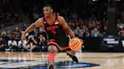 San Diego State Aztecs guard Lamont Butler. 
