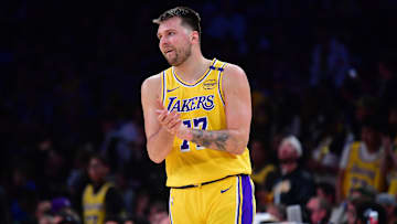 Luka Doncic signed with the Los Angeles Lakers until 2028 on Saturday.