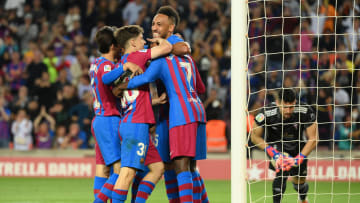 Aubameyang, em noite inspirada, anotou dois gols
