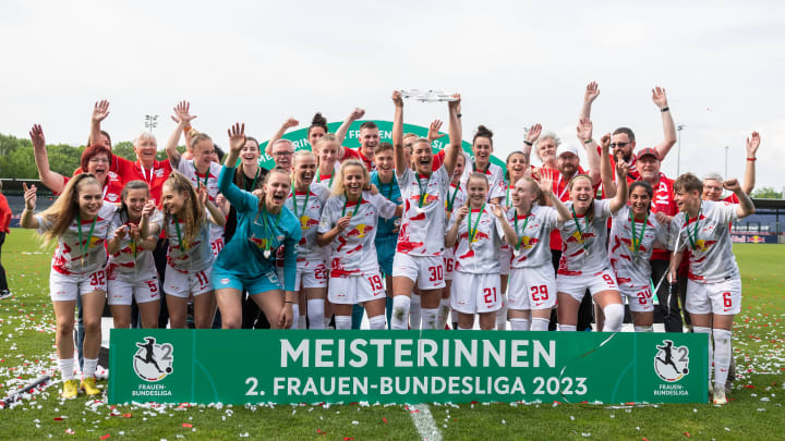 RB Leipzig sicherte sich in der vergangenen Saison den Meistertitel in der 2. Frauen-Bundesliga und somit auch den Aufstieg