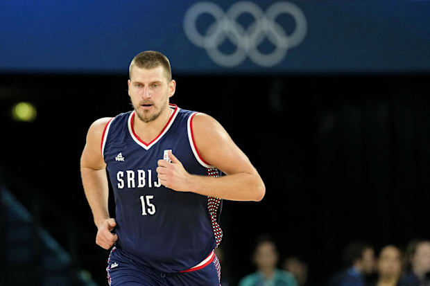 Serbia power forward Nikola Jokic (15) 