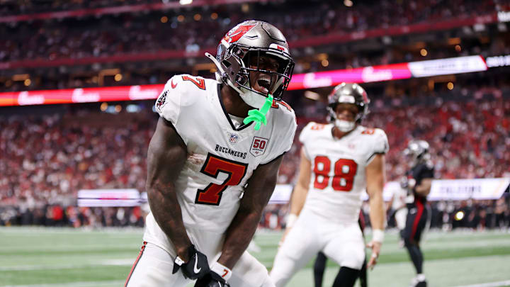 Tampa Bay Buccaneers running back Bucky Irving.