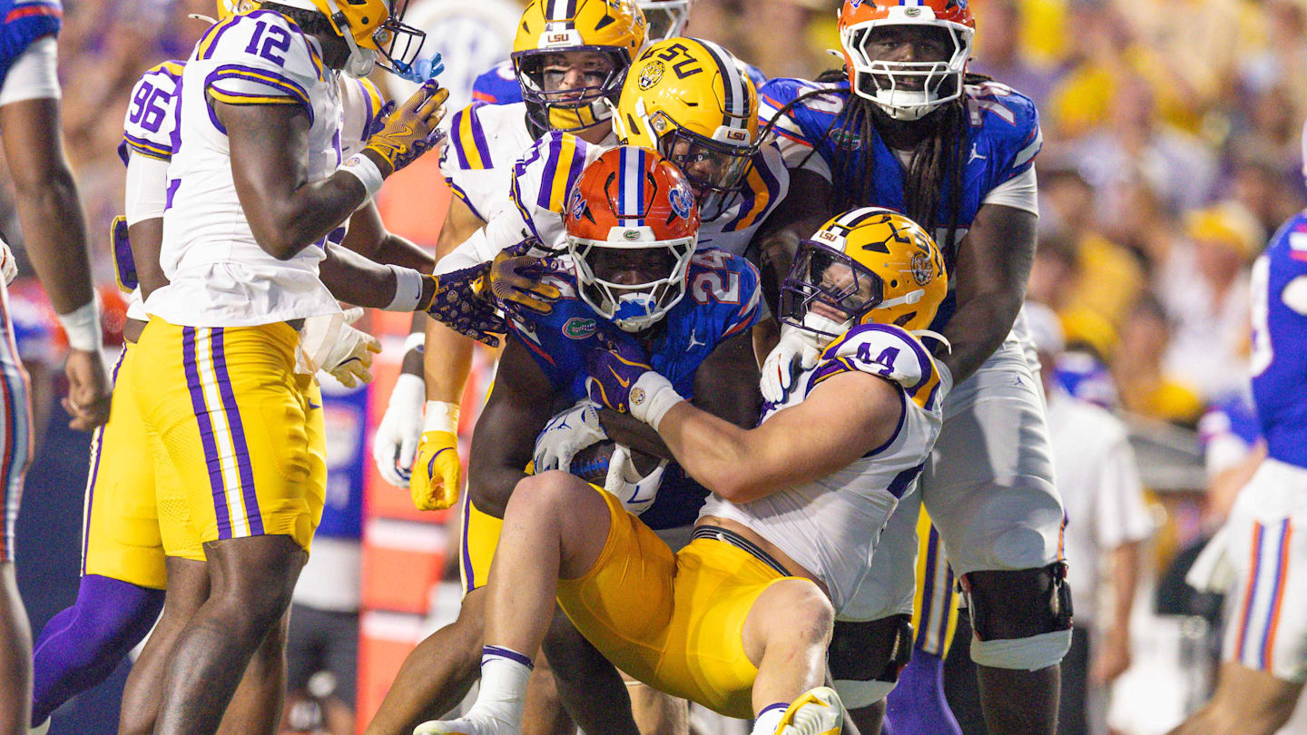 Florida QB DJ Lagway Throws Five Interceptions in 20-10 LSU Loss