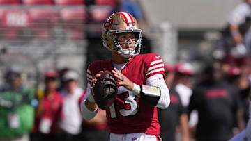 San Francisco 49ers Brock Purdy (13). Mandatory Credit: Darren Yamashita-Imagn Images