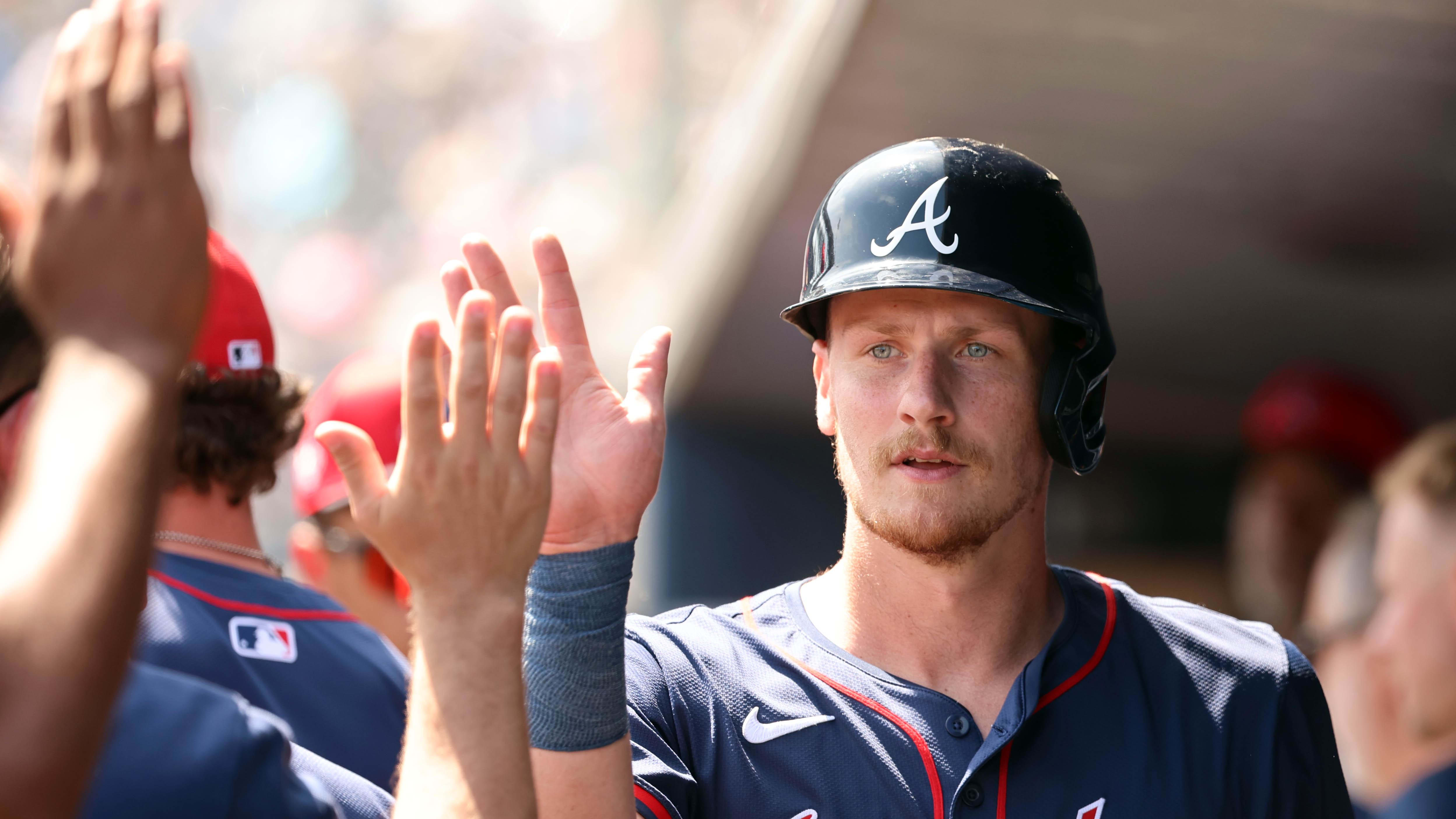 Atlanta Braves catcher Sean Murphy has been out since Opening Day with an oblique strain, but is finally swinging a bat and could be tracking towards a return this month. 