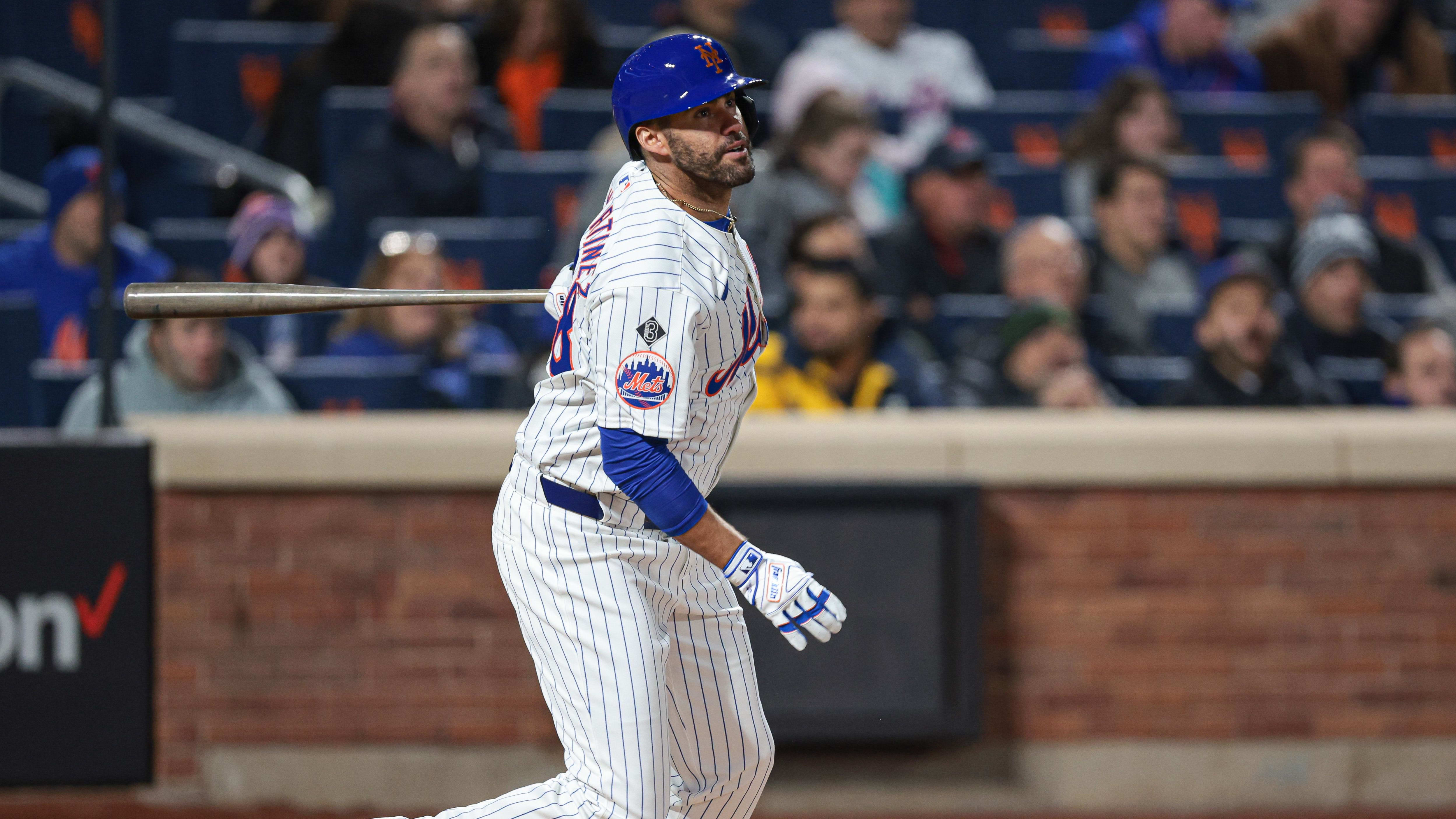 New York Mets designated hitter J.D. Martinez