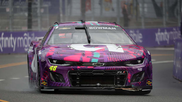 Alex Bowman (48) during the Grant Park 165 at Chicago Street Race. 