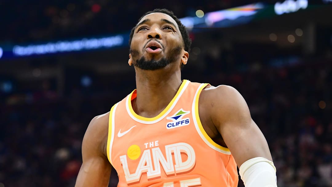 Cleveland Cavaliers guard Donovan Mitchell