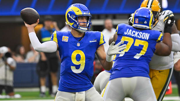 Stafford and the Rams are off to a disappointing 1–4 start, falling to the Packers in Week 5.
