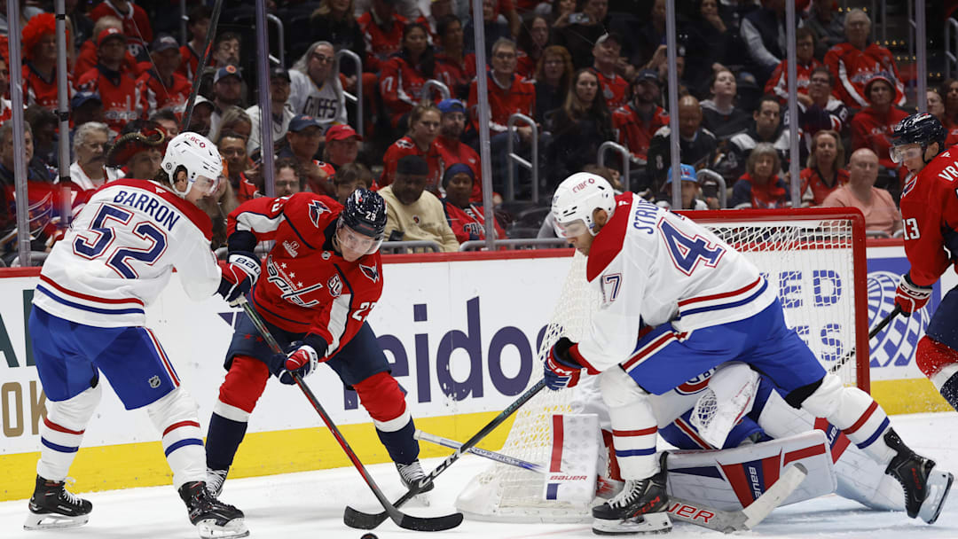 Mike Sgarbossa, Washington Capitals Mandatory Credit: Geoff Burke-Imagn Images