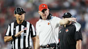 Louisville Cardinals football head coach Jeff Brohm during the Cards' 28-14 win over James Madison University Friday September 5, 2025 at L&N Credit Union Stadium in Louisville, Kentucky.