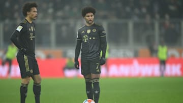 Leroy Sané und Serge Gnabry befinden sich in der Formkrise. 