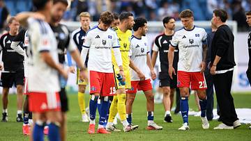 Hängende Köpfe beim Hamburger SV