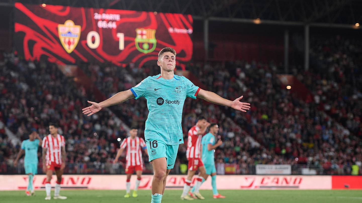 A Fermin Lopez brace against Almeria all but assures Barcelona a second place finish - Vimarsana News