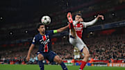 TOPSHOT-FBL-EUR-C1-ARSENAL-PSG