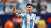 Enzo Fernandez avec l'Argentine