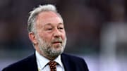 Gianluca Ferrero, President of Juventus Fc,  looks on during...