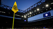 A general view of stadio Giuseppe Meazza (also known as San...