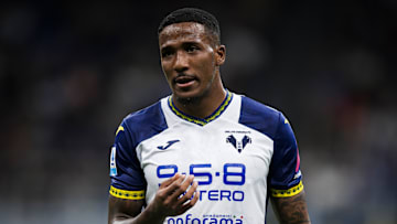 Jackson Tchatchoua of Hellas Verona FC