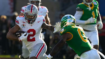 Emeka Egbuka, Tysheem Johnson, Ohio State Buckeyes, Oregon Ducks