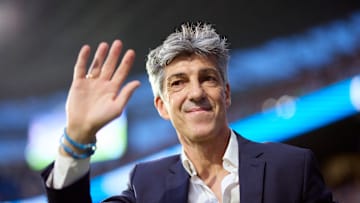 Imanol Alguacil coached his last home game for Real Sociedad.