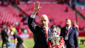 Erik ten Hag after the Emirates FA Cup Final