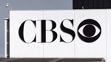 CBS logo seen at the CBS Television City Studio in Los...