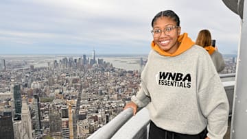 WNBA Draftees Light the Empire State Building