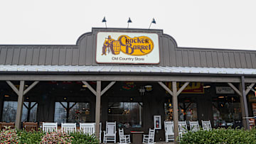 An exterior view of a Cracker Barrel Old Country Store...