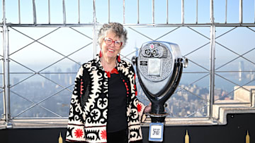 Dame Prue Leith Visits the Empire State Building