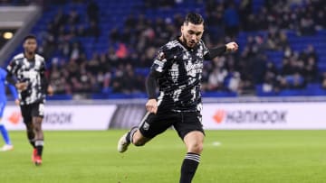 Rayan Cherki a livré une belle prestation face aux Rangers.