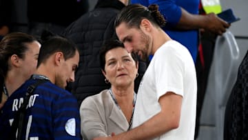Adrien e Veronique Rabiot