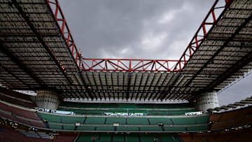 A general view of Giuseppe Meazza stadium (also known as San...