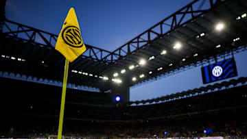 A general view of stadio Giuseppe Meazza (also known as San...