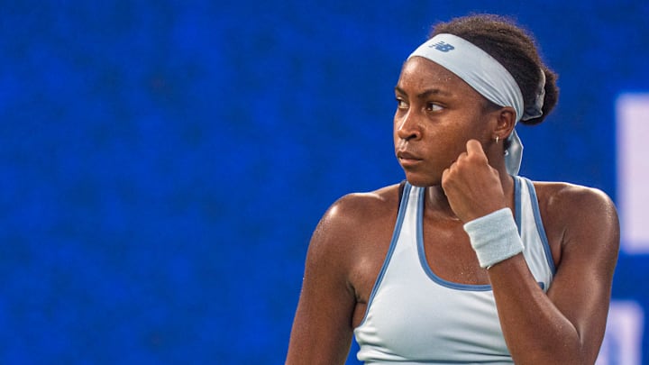 Coco Gauff at the 2025 Wuhan Open