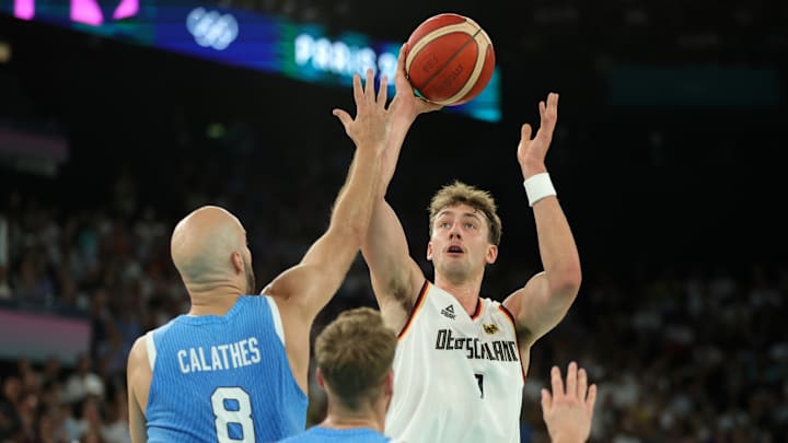 Franz Wagner did not have his best game in the quarterfinals against Greece. But he found a way to lead Germany to a win and advance them further in the Olympics.