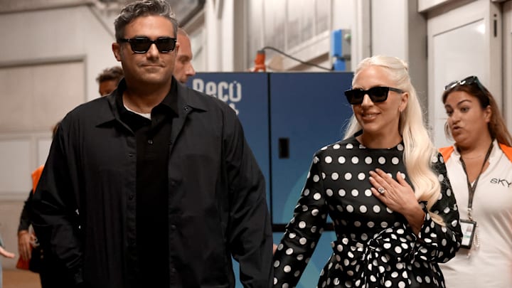 Michael Polansky and Lady Gaga The 81st Venice International Film Festival