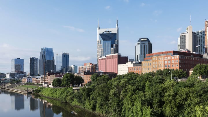 Nashville city skyline...