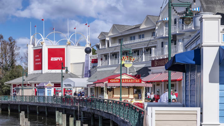 The Boardwalk at Disney World...