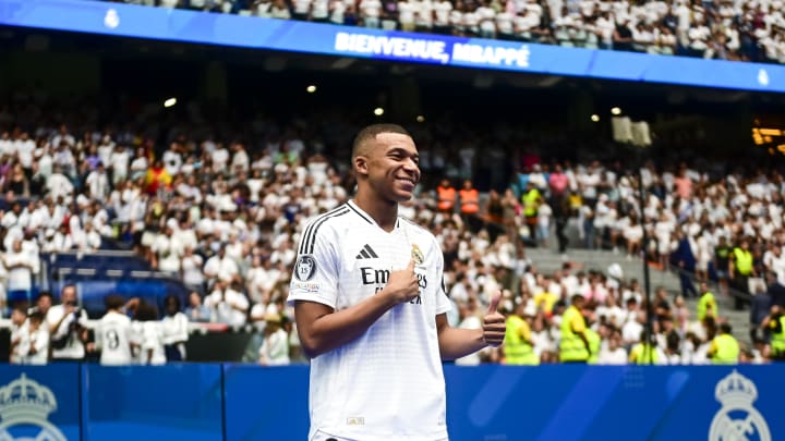 Real Madrid Unveils New Signing Kylian Mbappe