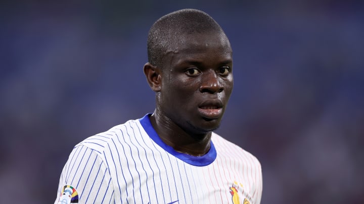 N'Golo Kante of France looks on during the Uefa Euro 2024...