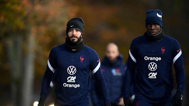 Karim Benzema adoubé par Kurt Zouma. Karim Benzema adoubé par Kurt Zouma.