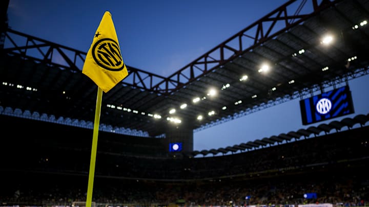 A general view of stadio Giuseppe Meazza (also known as San... A general view of stadio Giuseppe Meazza (also known as San...