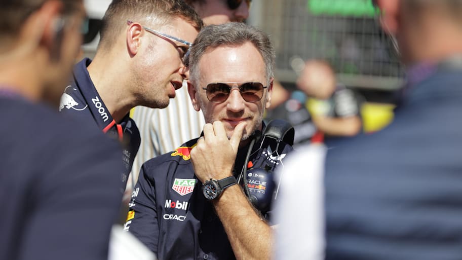 Christian Horner is out after 20 years at the helm of Red Bull Racing. | Erich Schlegel-Imagn Images